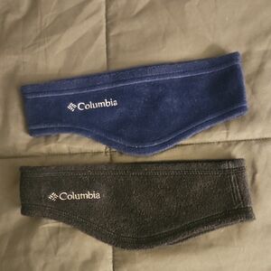 Columbia Fleece Headband Set - Navy & Black